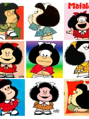 Parche para Ropa Mafalda Gestos