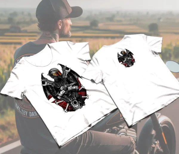 Camiseta Moto Murciélago