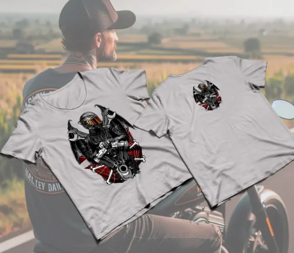 Camiseta Moto Murciélago