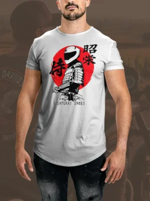 camiseta moto samurai