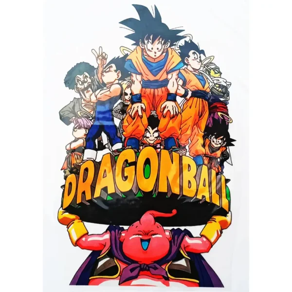 dragon ball parche para ropa Sticker para ropa 3