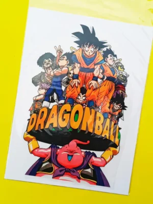 dragon ball parche para ropa Sticker para ropa